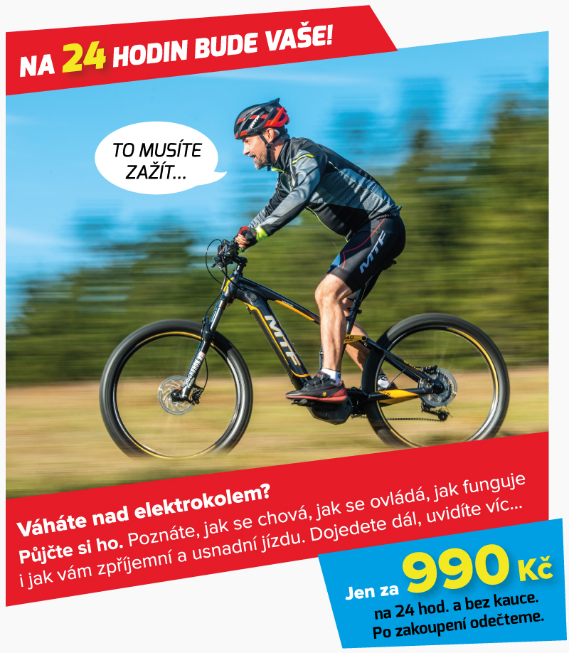 banner půjčení elektrokola