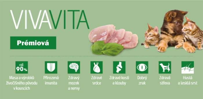 Prémiové krmivo Vivavita