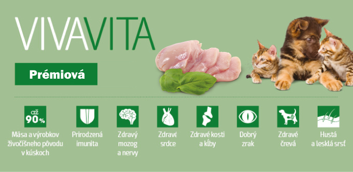Prémiové krmivo VivaVita